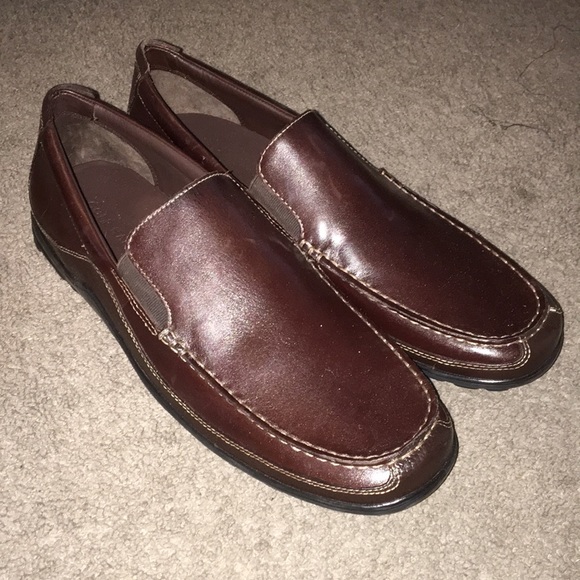 Cole Haan Other - Cole Haan Brown Leather Tucker Venetian Driving Shoes